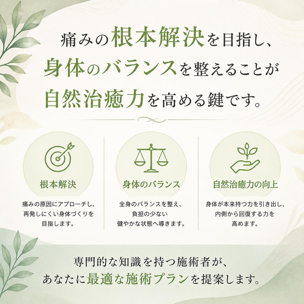 自然治癒力の向上